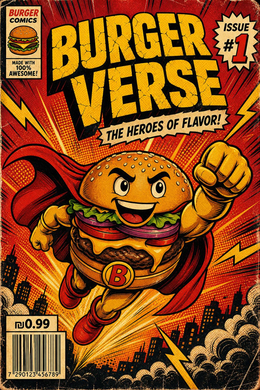 Burger Verse Comic